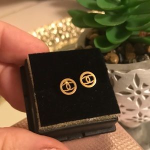 Chanel Earrings 14K GOLD PLATED